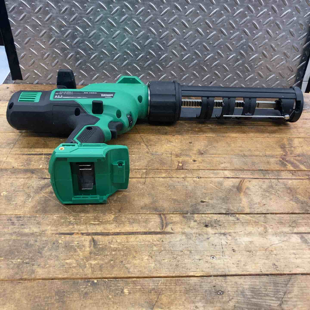HiKOKI(ハイコーキ) 18V コードレスコーキングガン ダイヤル変速 無段変速スイッチ 後ダレ防止機構 逆さ置き対応 蓄電池・充電器別売り AC18DA(NN)【所沢店】