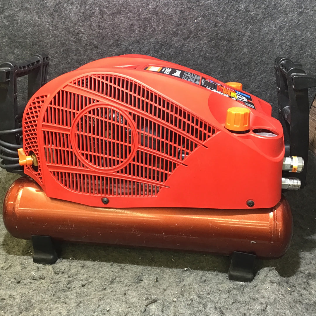 【中古品・充填時間:約5分】マックス(MAX) エアコンプレッサー AK-HH1270E2_レッド【桶川店】