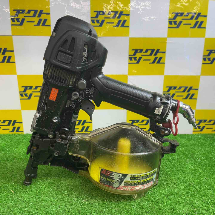 ◇MAX マックス 高圧釘打機 HN-50N3(D)-BK スーパーネイラ ブラック 高圧釘打機 ZT94150【越谷店】