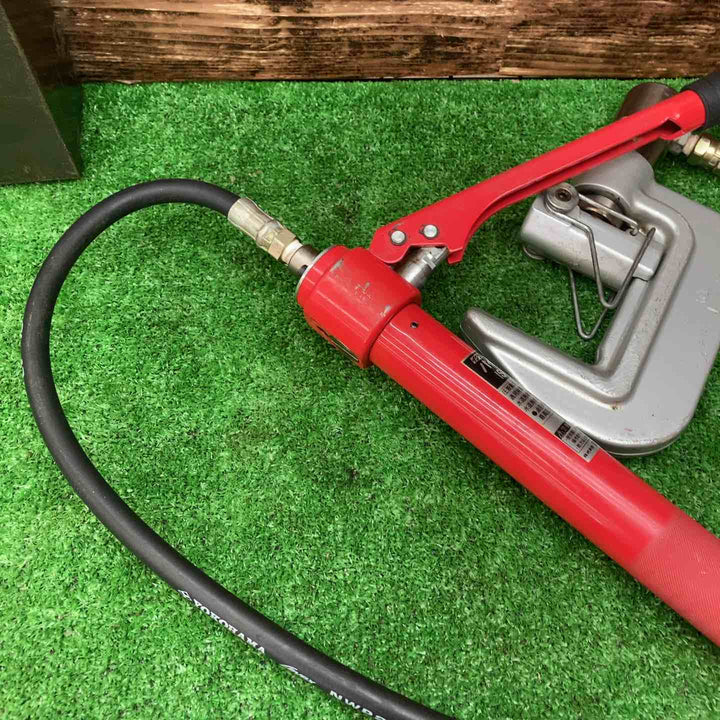 ◇育良精機(IKURA) 手動油圧式パイプ圧着機 IS-30AHS 断水機【川越店】