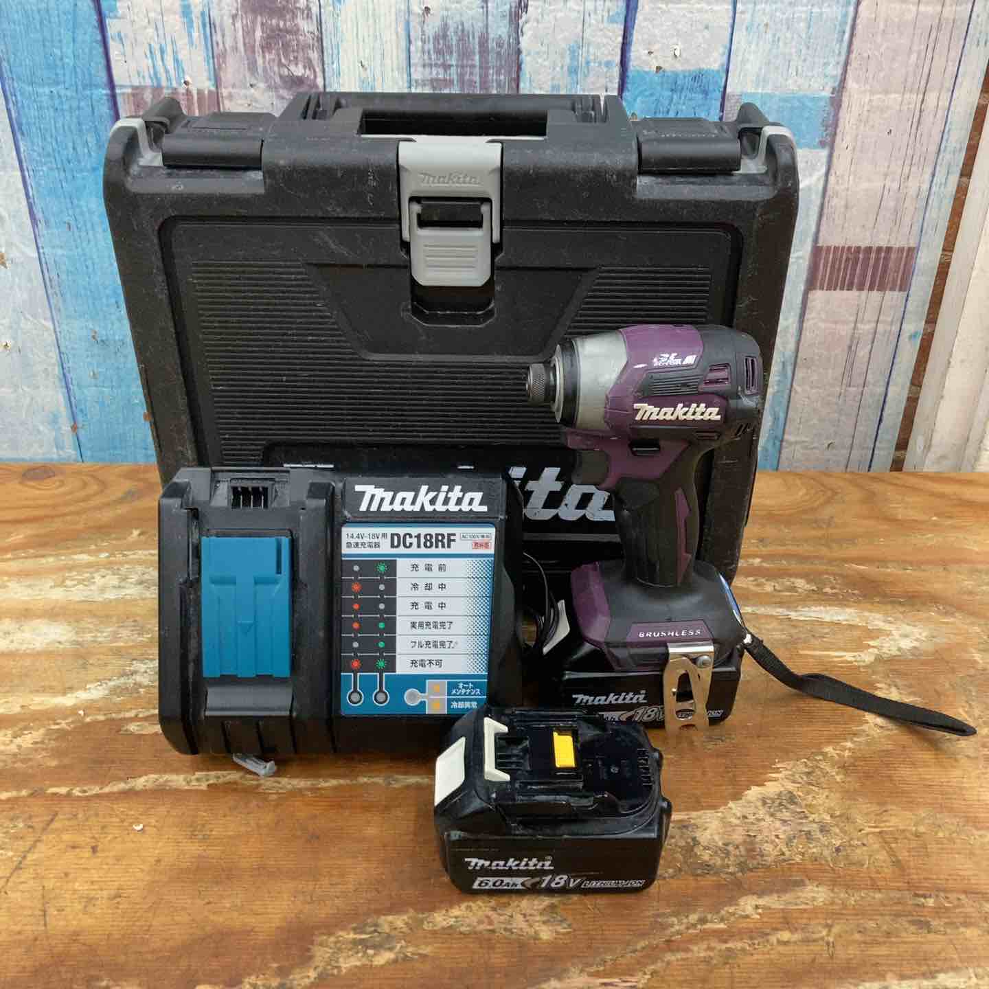 【中古】マキタ　Makita　充電式インパクトドライバ　型番:TD173DGXAP 【フライズ佐賀店】 中古】マキタ Makita 充電式インパクトドライバ 型番:TD173DGXAP