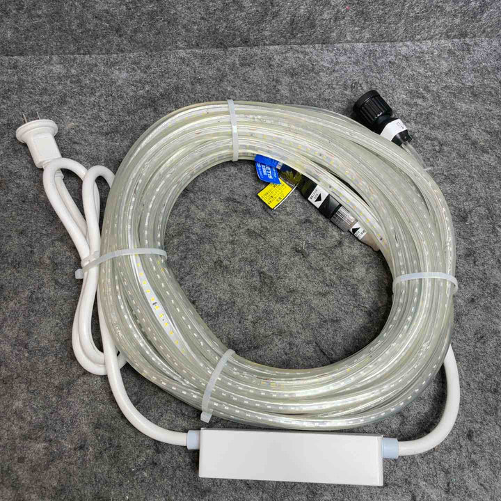 ハタヤ (HATAYA) LEDテープライト  10m 両面発光 屋外用防雨型  最大50m セット LTP-10DS 昼白色【桶川店】