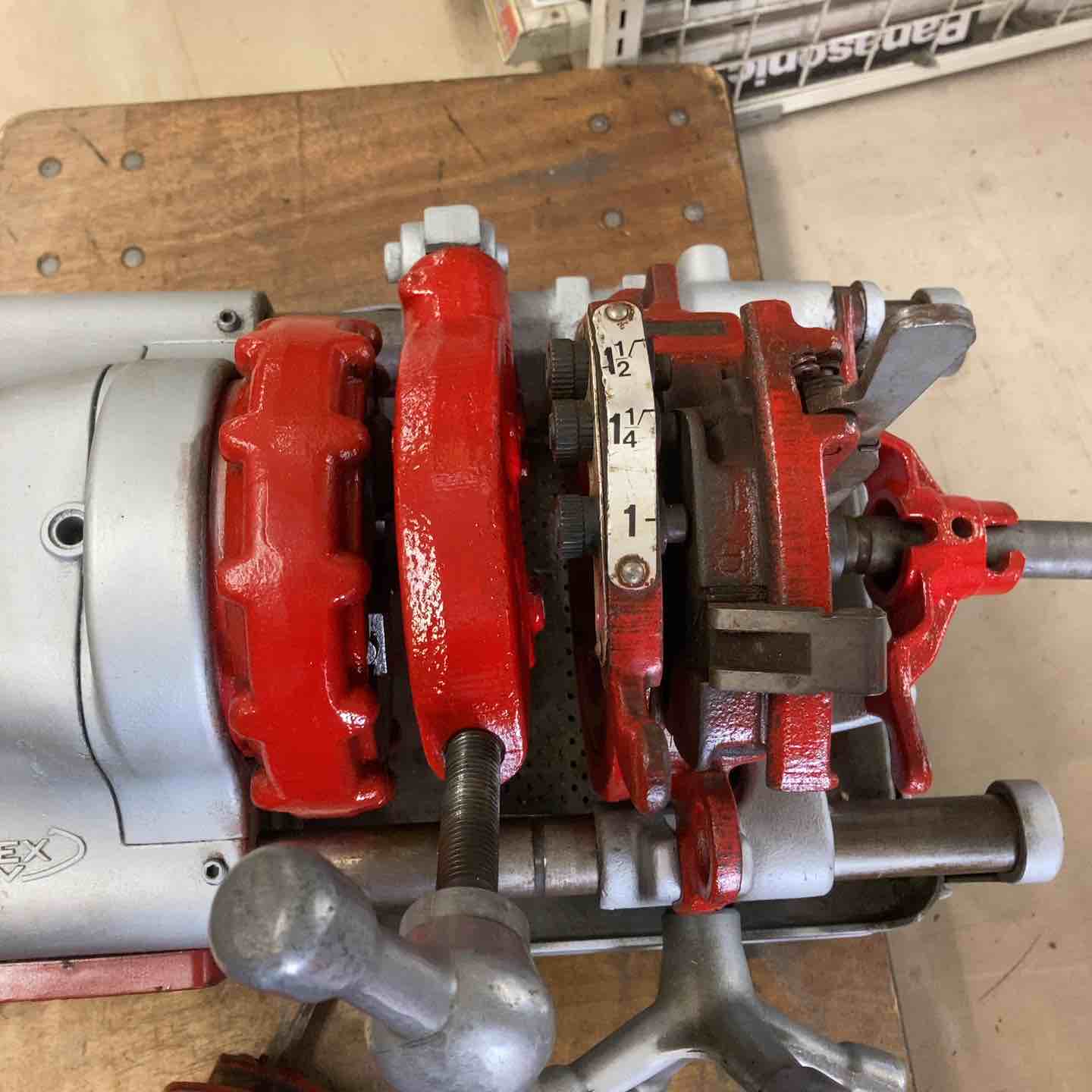 REX レッキス 150A ねじ切り機【野田愛宕店】【店頭取引限定】【中古