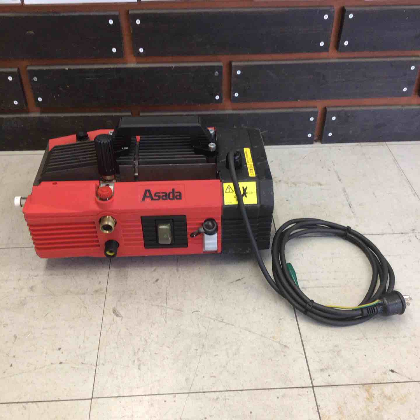 現状品 / 店頭受取り限定】 アサダ/ASADA 高圧洗浄機 8.5/60 HD8506