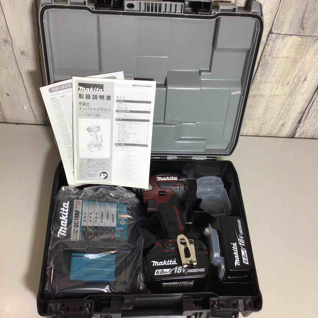 ★マキタ(makita) コードレスインパクトドライバー TD173DGXAR【戸田店】