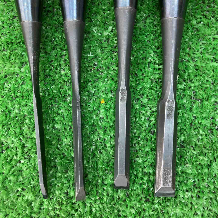 啓寿 追入鑿9本セット 1本錆あり のみ 鑿 未使用長期保管品【川越店】