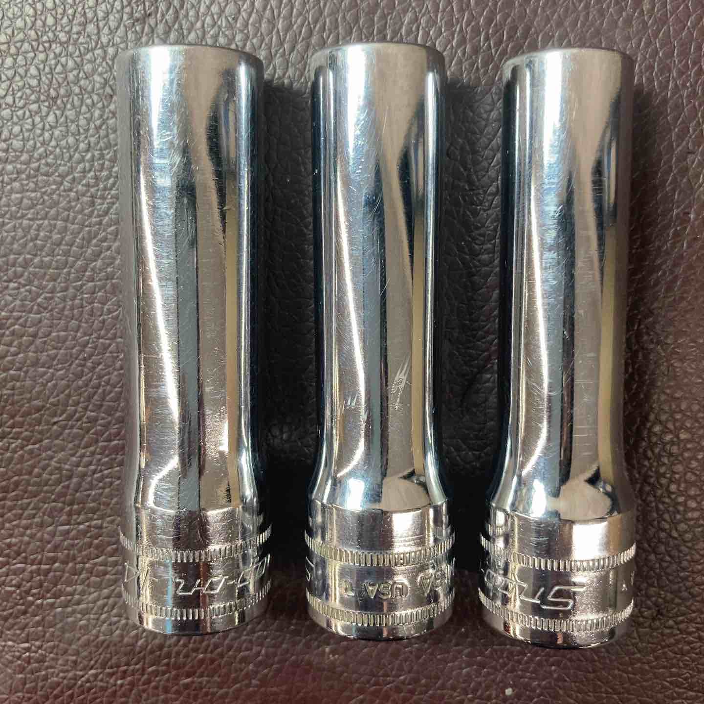 中古品】 スナップオン(Snap-on) 1/2 ディープソケット 3本セット