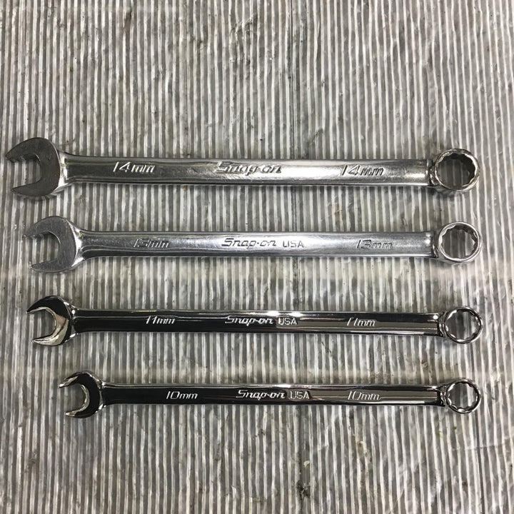 スナップオン(Snap-on) コンビネーションレンチ OEXM140B SOEXM13 SOEXLM11B SOEXLM10B【中古品】