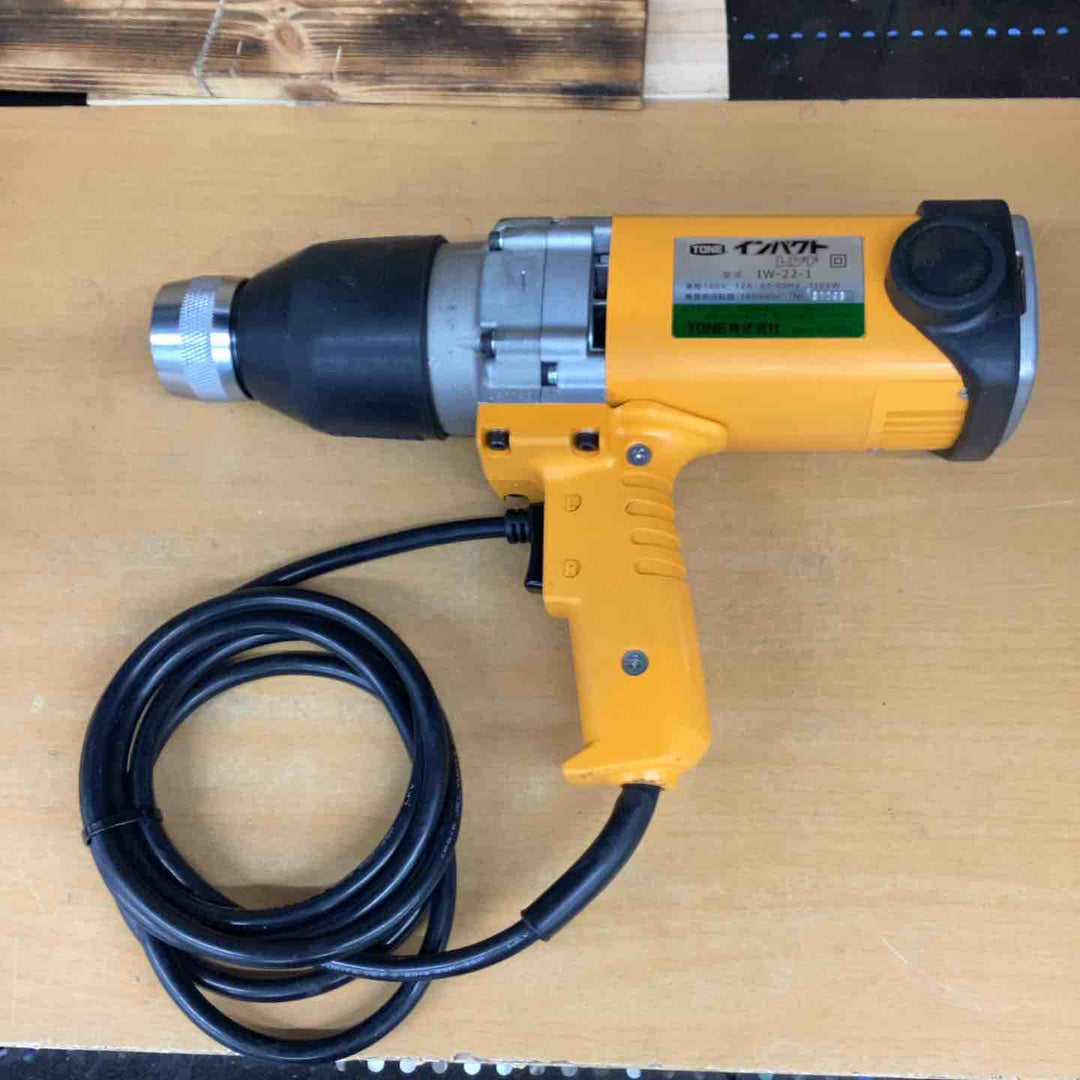 ◇トネ(TONE) 電動インパクトレンチ IW-22-1T 100V【越谷店】