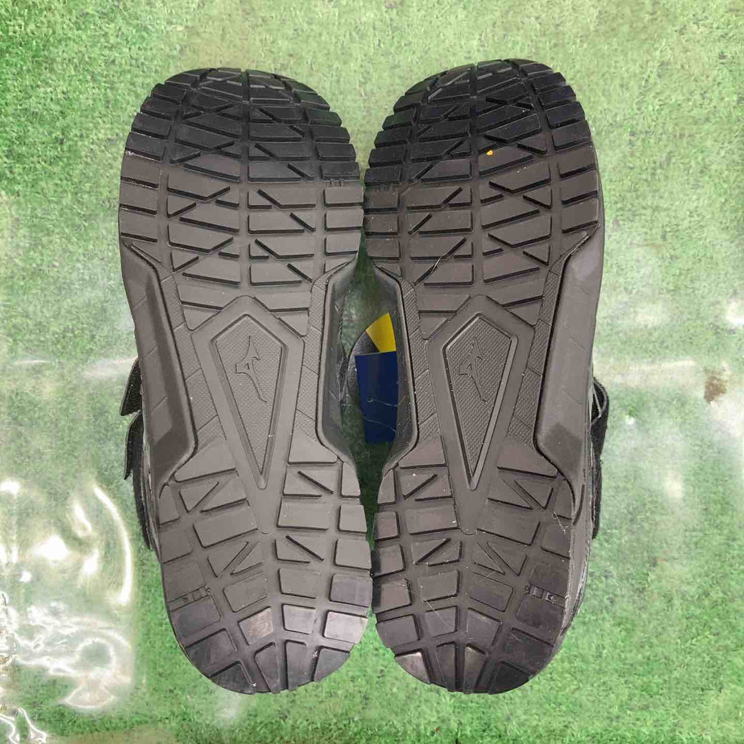 ミズノ Mizuno C1GA180209 ワークシューズ オールマイティLS ミッドカットタイプ ダークグレー×ブラック 26.5cm【町田店】