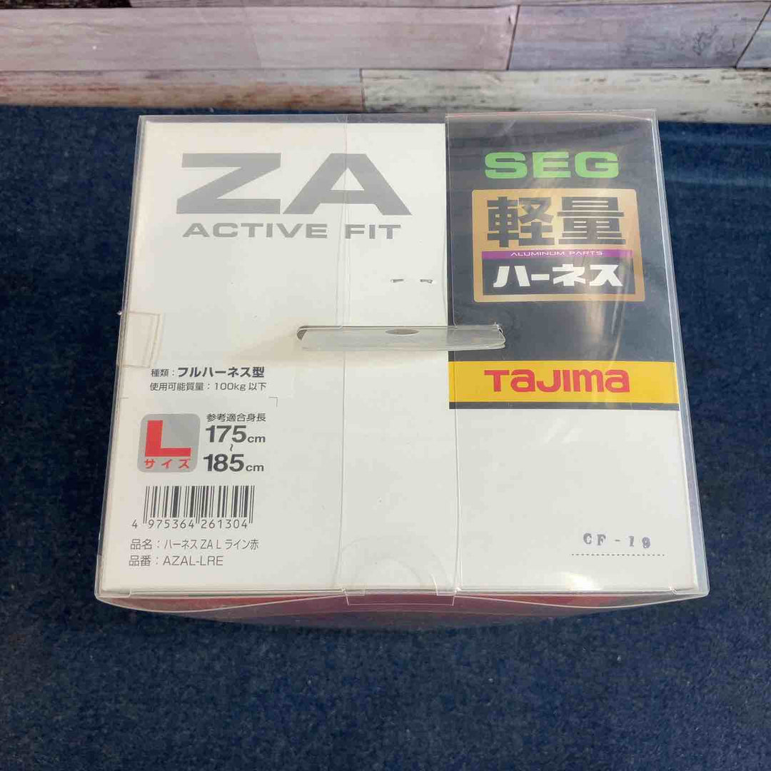 □タジマ(Tajima) ハーネスZA 赤 Lサイズ AZAL-LRE【八潮店】