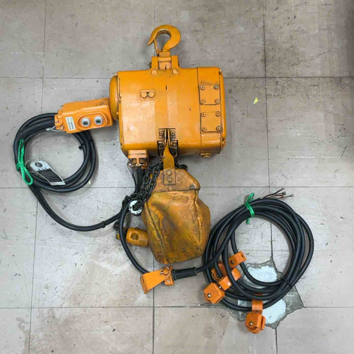 【店頭受取り限定】KITO キトー 電動 チェーンブロック EF2C-817【草加店】