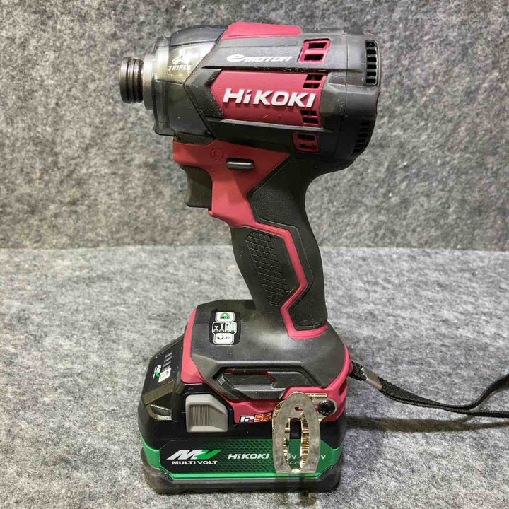 【美品】ハイコーキ(HIKOKI ※旧:日立工機) コードレスインパクトドライバー WH18DC(2XPRZ)【桶川店】