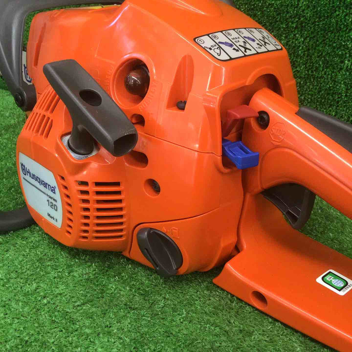 ◇ハスクバーナ(Husqvarna) エンジンチェーンソー 120e Mark II (mark2)【鴻巣店】