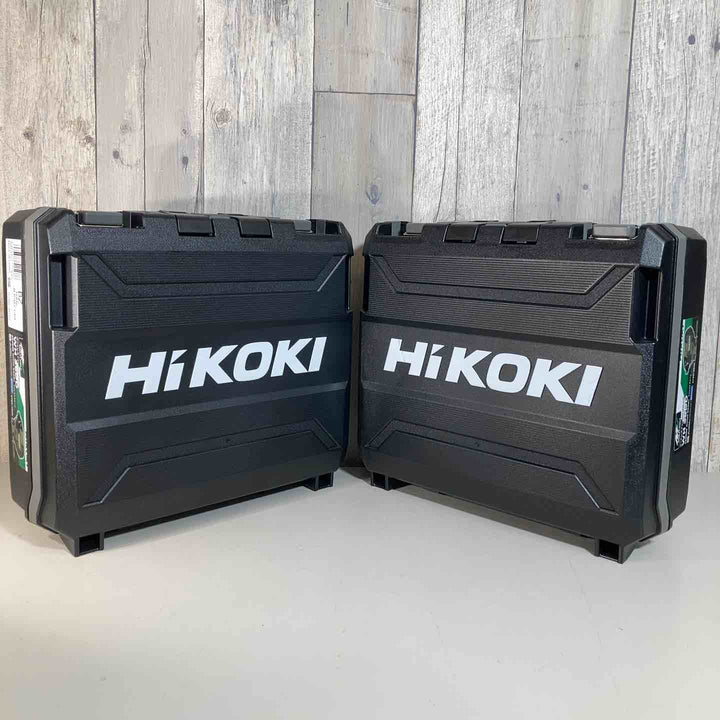 ▼ハイコーキ(HIKOKI ※旧:日立工機) コードレスインパクトドライバ フォレストグリーン WH36DD(2XHGSZ)2台セット【戸田店】