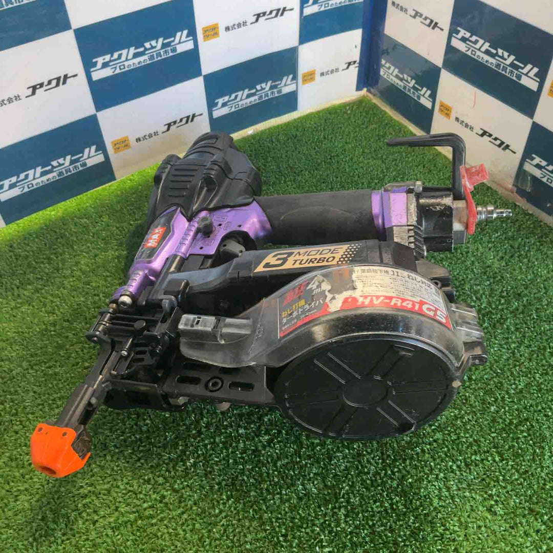☆マックス(MAX) 高圧エアネジ打ち機 HV-R41G5-M(限定色) メタリックパープル【草加店】