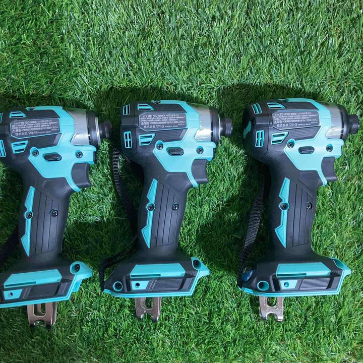 【未使用品】マキタ(makita) 18V コードレスインパクトドライバ TD173DZTB ターコイズブルー　本体のみ　3台セット①【戸田店】