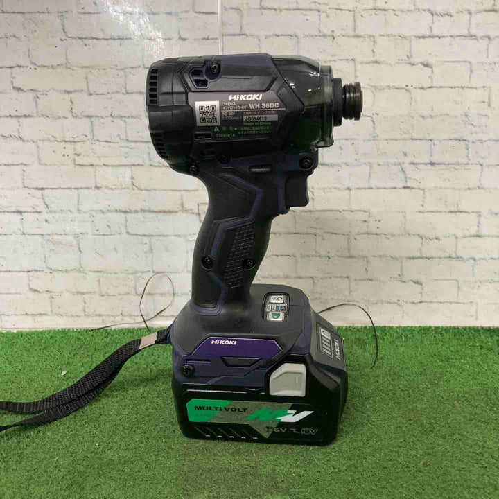 ★ハイコーキ(HIKOKI ※旧:日立工機) コードレスインパクトドライバー WH36DC(2XPD)【町田店】
