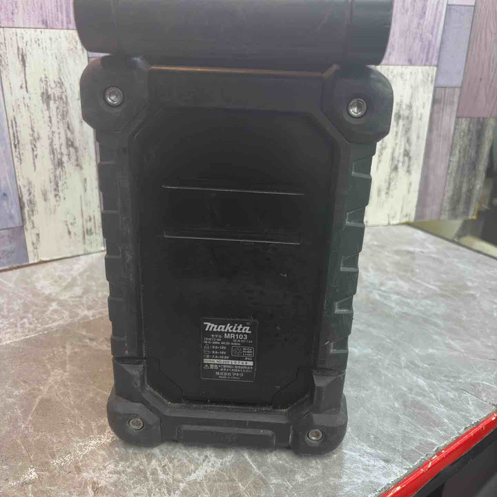 ☆マキタ(makita) コードレスラジオ MR103B【八潮店】