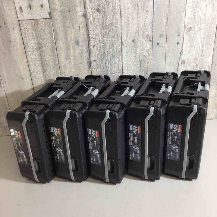 【未使用品】マキタ(makita) コードレスインパクトドライバー TD173DRGXB TD173DRGXB ブラック 黒  オリーブ 5台セット【戸田店】