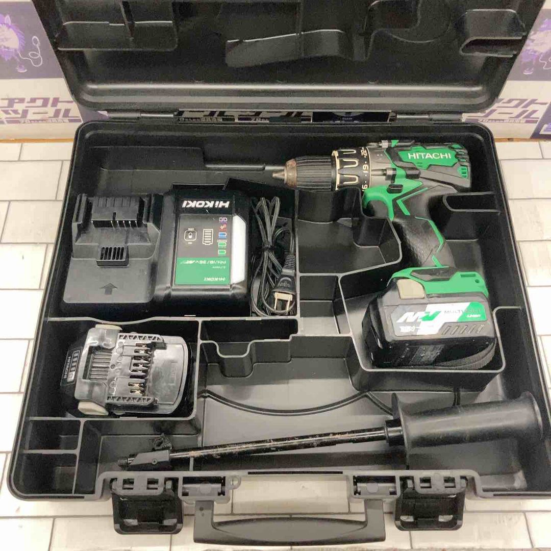 ★ハイコーキ(HIKOKI ※旧:日立工機) コードレス振動ドリルドライバー DV36DA(2XP)【藤沢店】