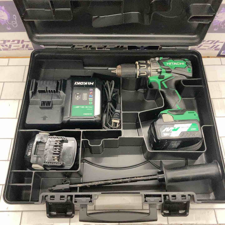 ★ハイコーキ(HIKOKI ※旧:日立工機) コードレス振動ドリルドライバー DV36DA(2XP)【藤沢店】