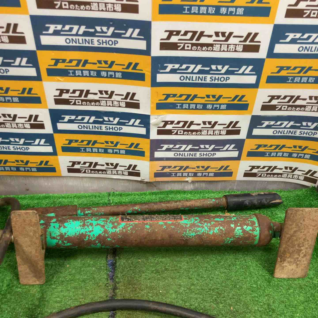 ◇亀倉精機 手動油圧式パイプ断水機 EP-700【草加店】
