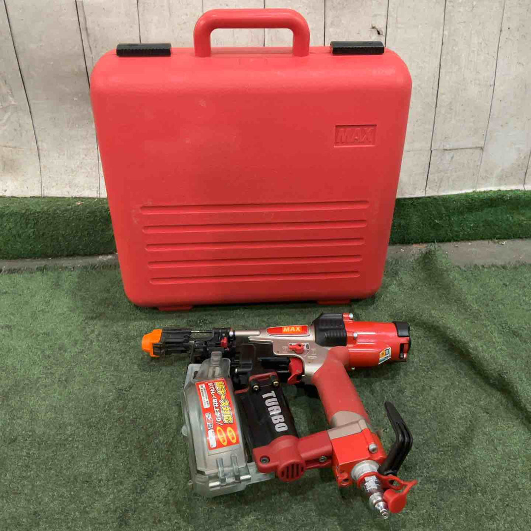 【現状品】★マックス(MAX) 高圧エアネジ打ち機 HV-R41G1 保証なし 動作確認済【川口店】