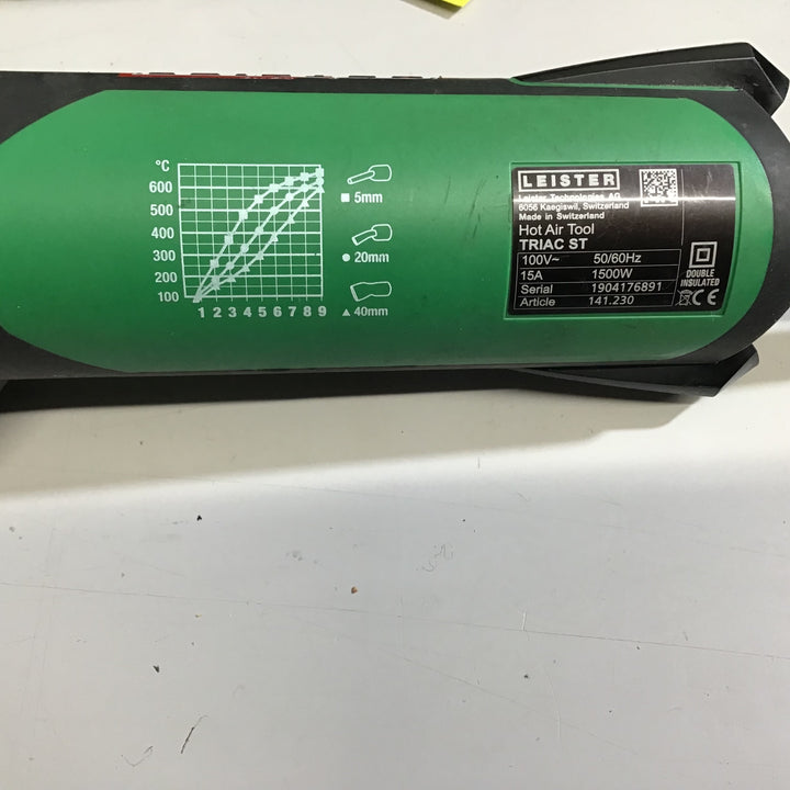 〇ライスター(LEISTER)  熱風溶接機 TRIAC ST【戸田店】