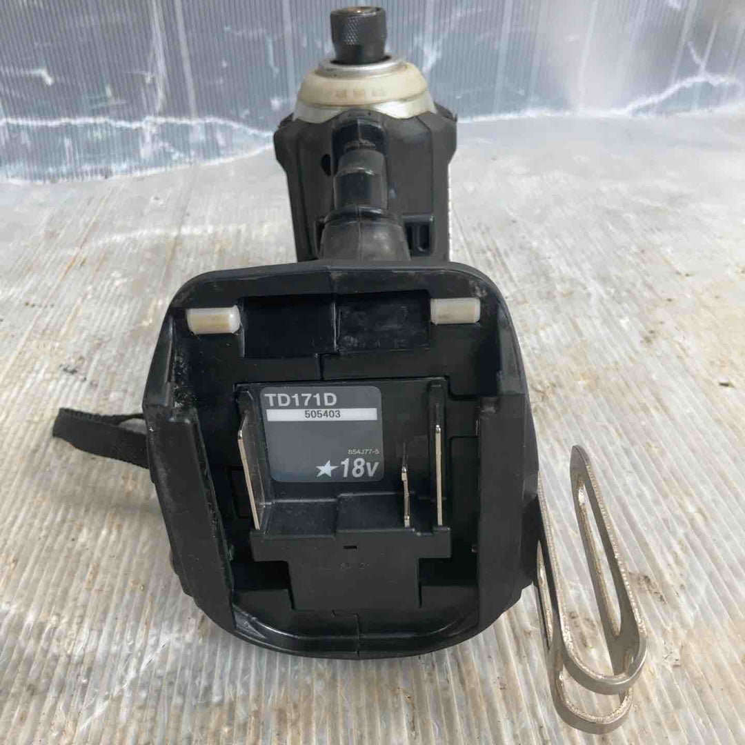 ★マキタ(makita) コードレスインパクトドライバー TD171DZB【草加店】