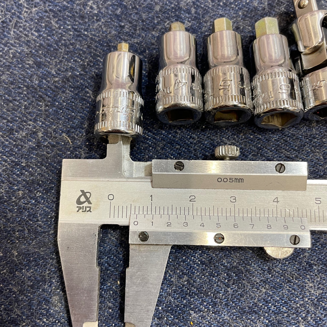 Snap-on/スナップオン  差込1/4 スタビヘックスソケットセット 4～6mm ユニバーサルソケット 【八潮店】