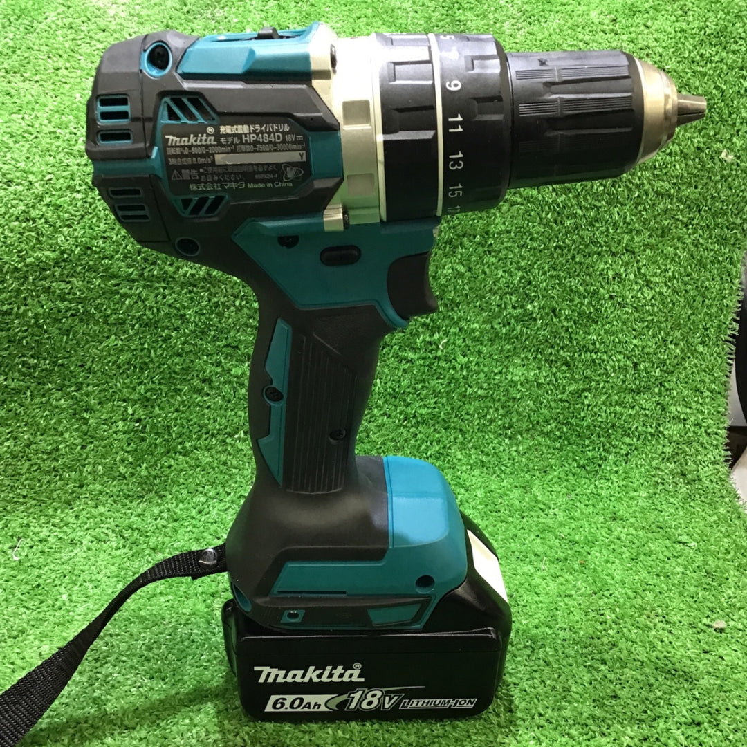 【美品・バッテリ付き！】マキタ(makita) コードレス振動ドリルドライバー HP484DZ【桶川店】