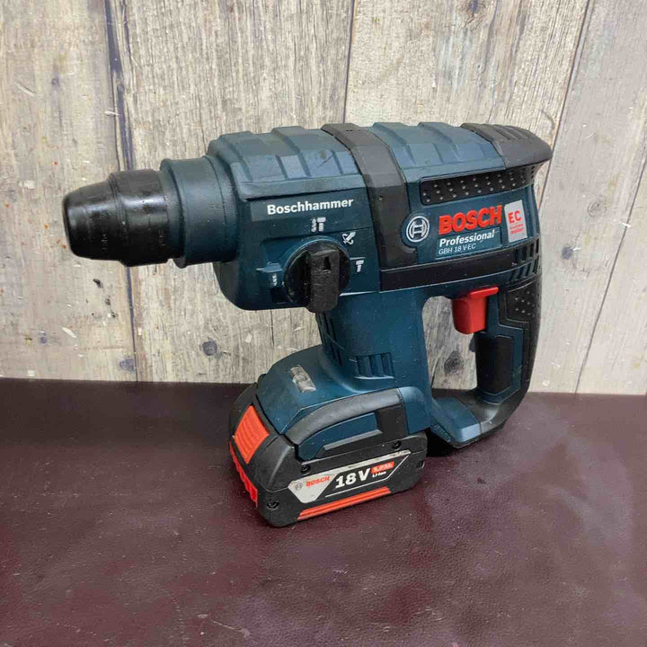 【中古品】ボッシュ(BOSCH) コードレスハンマドリル GBH18V-EC バッテリー3個付属【東大和店】