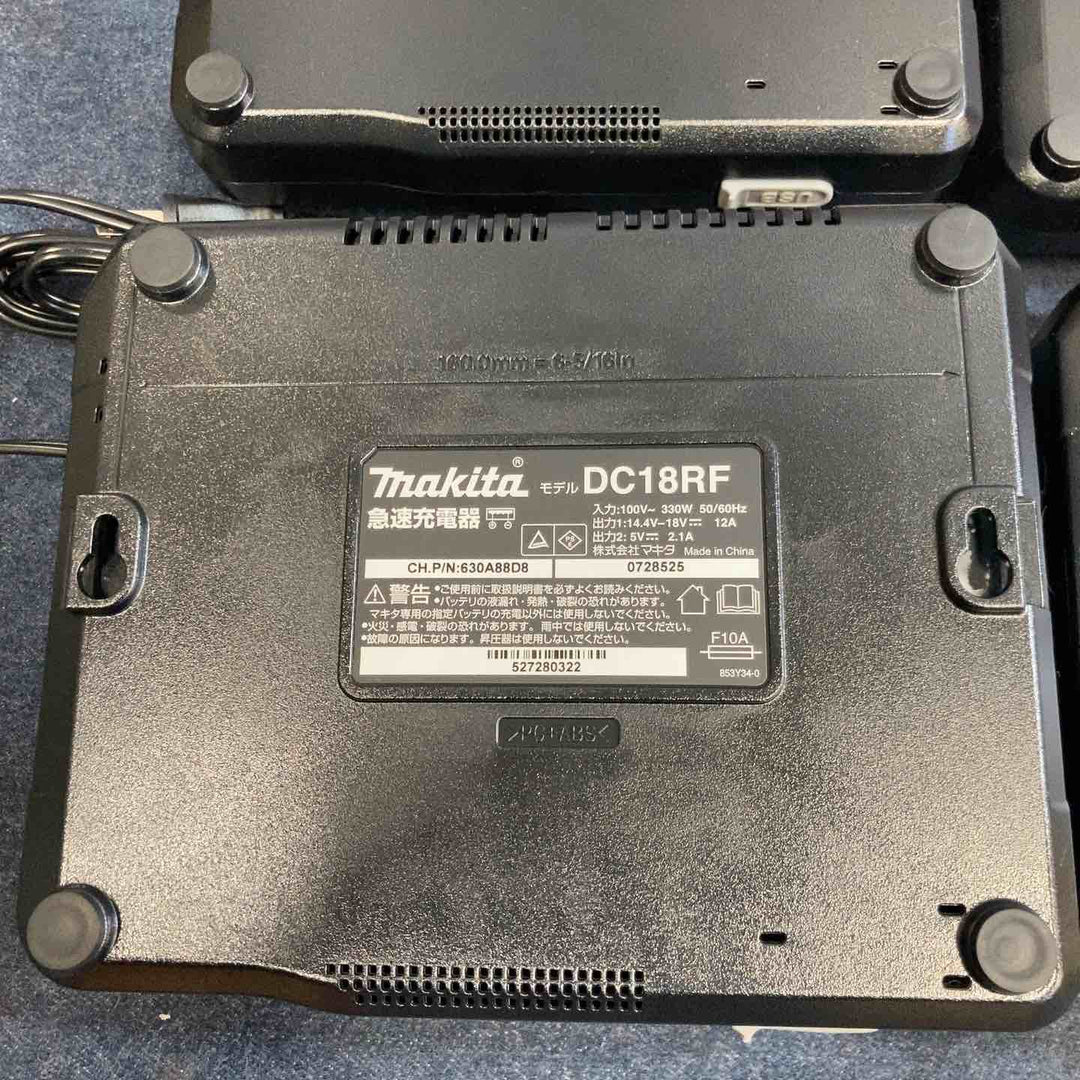 【未使用品】4個セット マキタ makita 急速充電器 DC18RF【八潮店】