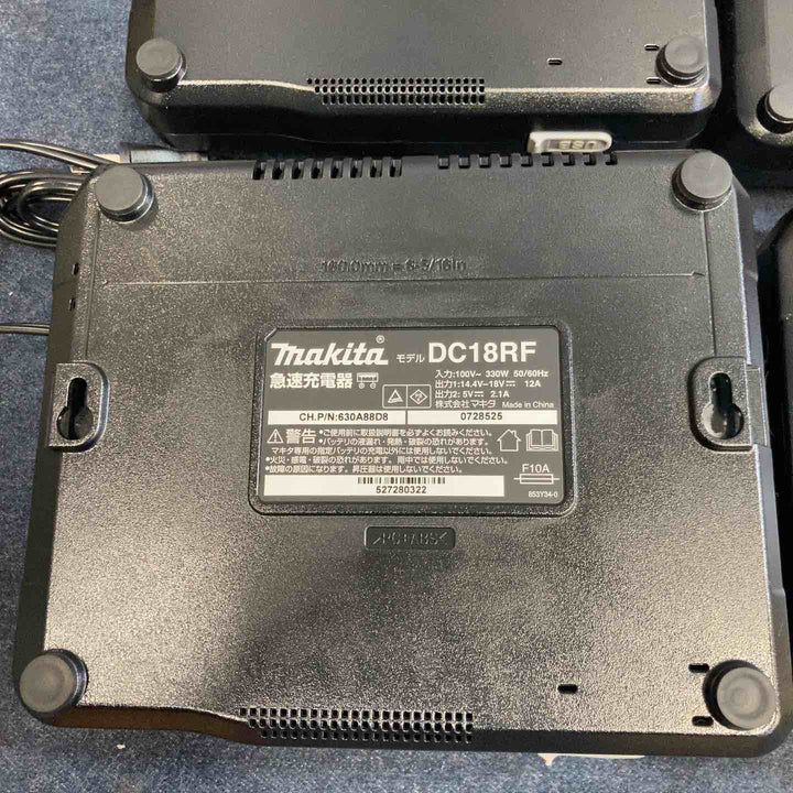 【未使用品】4個セット マキタ makita 急速充電器 DC18RF【八潮店】