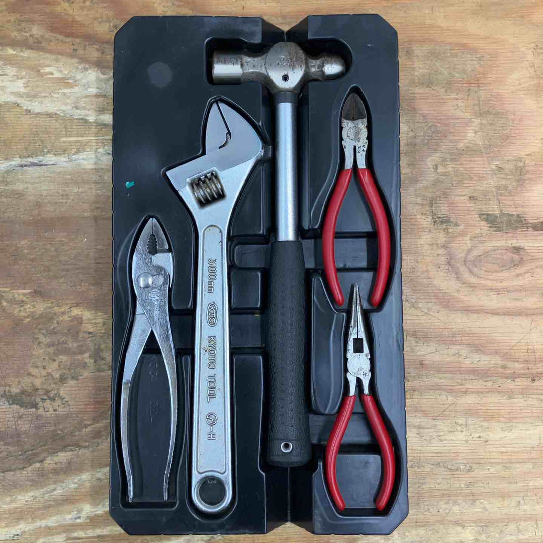 【中古品】KTC 工具箱 工具セット ツールセット 両開き メタルケース【柏店】
