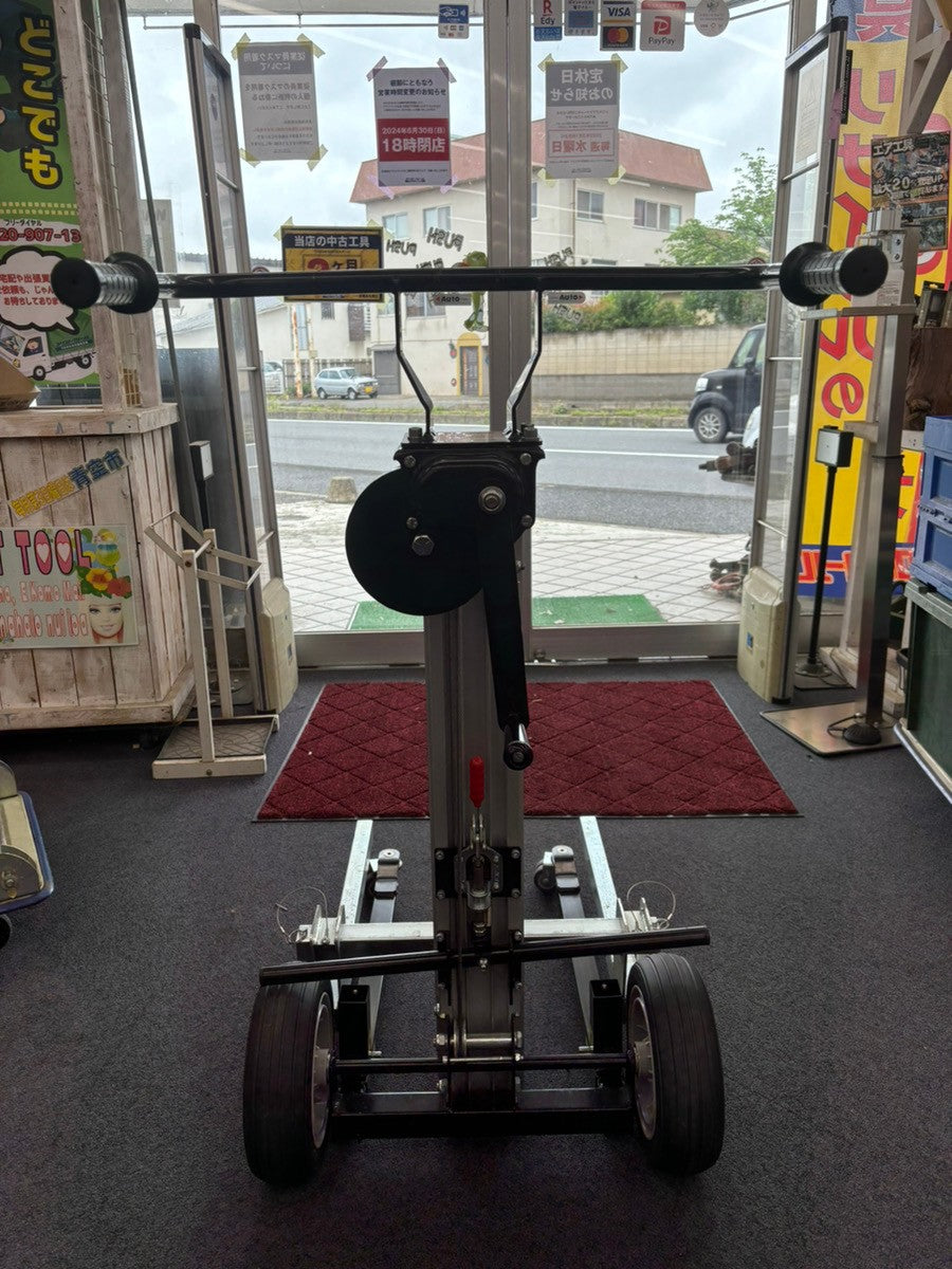 【店頭受取り限定】アサダ 可搬方手動リフト DEKITER120 UE120 最大積載量:100kg【柏店】