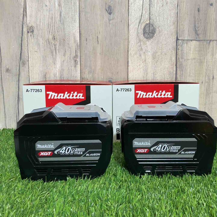 ◇マキタ(makita)リチウムイオンバッテリー 40Vmax/8.0Ah BL4080H 2個セット⑤【戸田店】