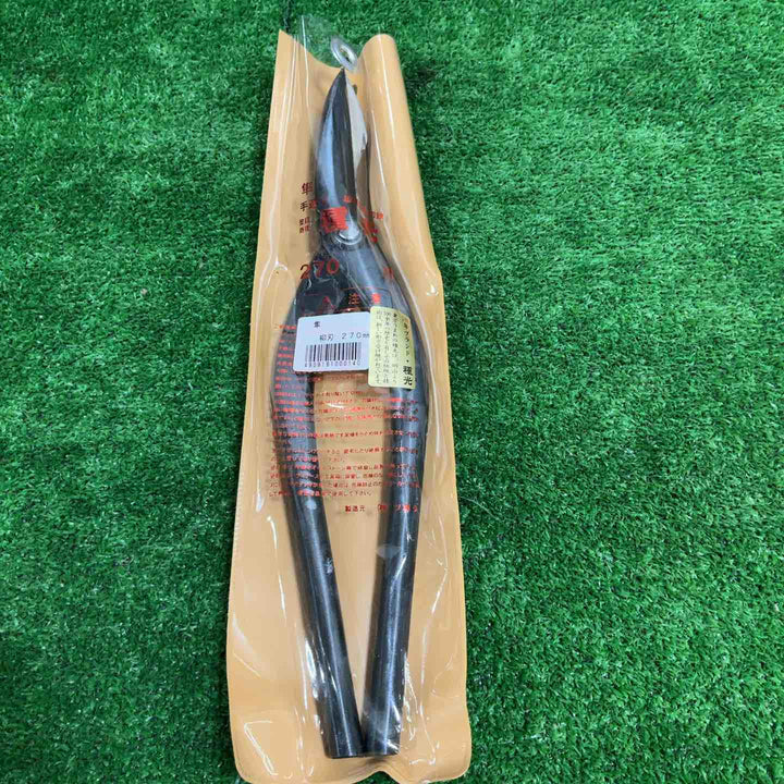 株式会社ツボタ 種光 板金鋏(金切鋏) 柳刃 270mm ステン用 安来鋼 SLD使用【草加店】