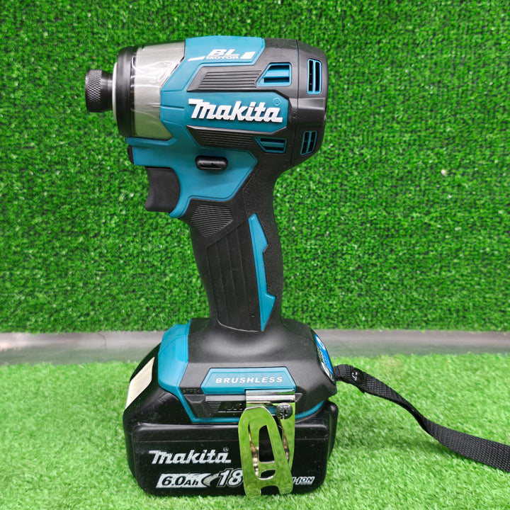 【未使用本体+中古18V 6.0Ahバッテリ(BL1860B)】マキタ(makita) コードレスインパクトドライバー TD173DZ【桶川店】