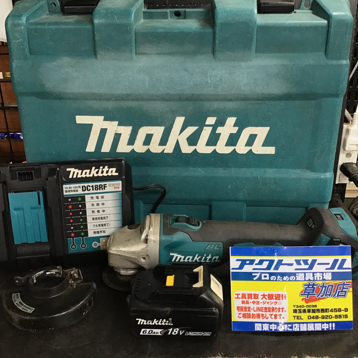 ★マキタ(makita) 100mmコードレスディスクグラインダ GA412DRG【草加店】