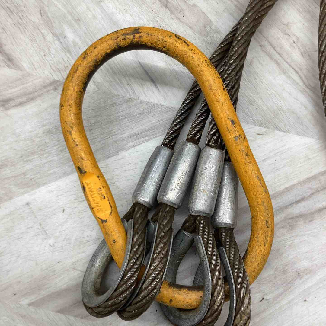 KITO キトー 玉掛けワイヤー ４吊 フック スイベルクレーン ワイヤーロープ スリング 【越谷店】