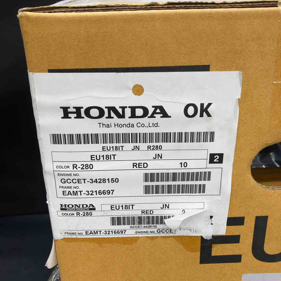 ホンダ(HONDA) インバーター発電機 EU18i EU18iT【川越店】