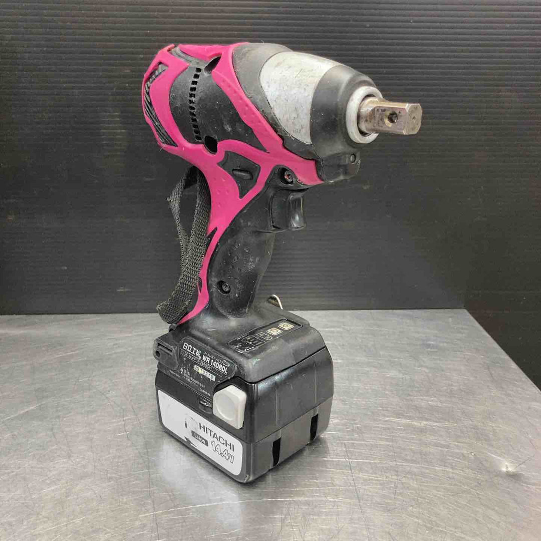 【中古品】 ハイコーキ(HiKOKI※旧日立工機) 14.4V コードレスインパクトレンチ WR14DBDL(2LSCK)(R) 【東大和店】
