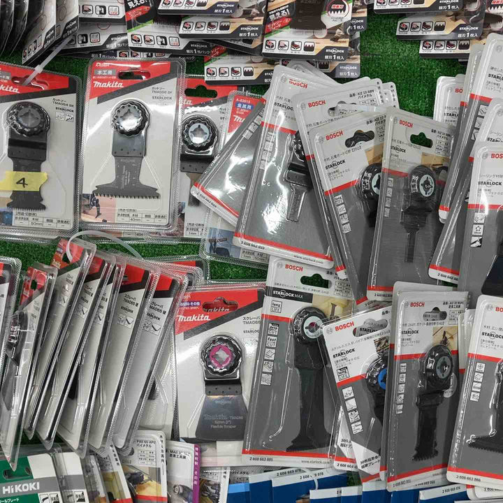 【マキタ、ボッシュ多数‼】マルチツール替刃227点(サイズ・メーカー混同) 【桶川店】