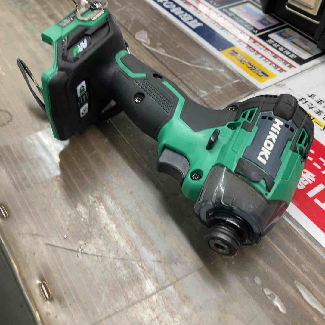 ★ハイコーキ(HIKOKI ※旧:日立工機) コードレスインパクトドライバ アグレッシブグリーン WH36DD(2XHLSZ)【戸田店】