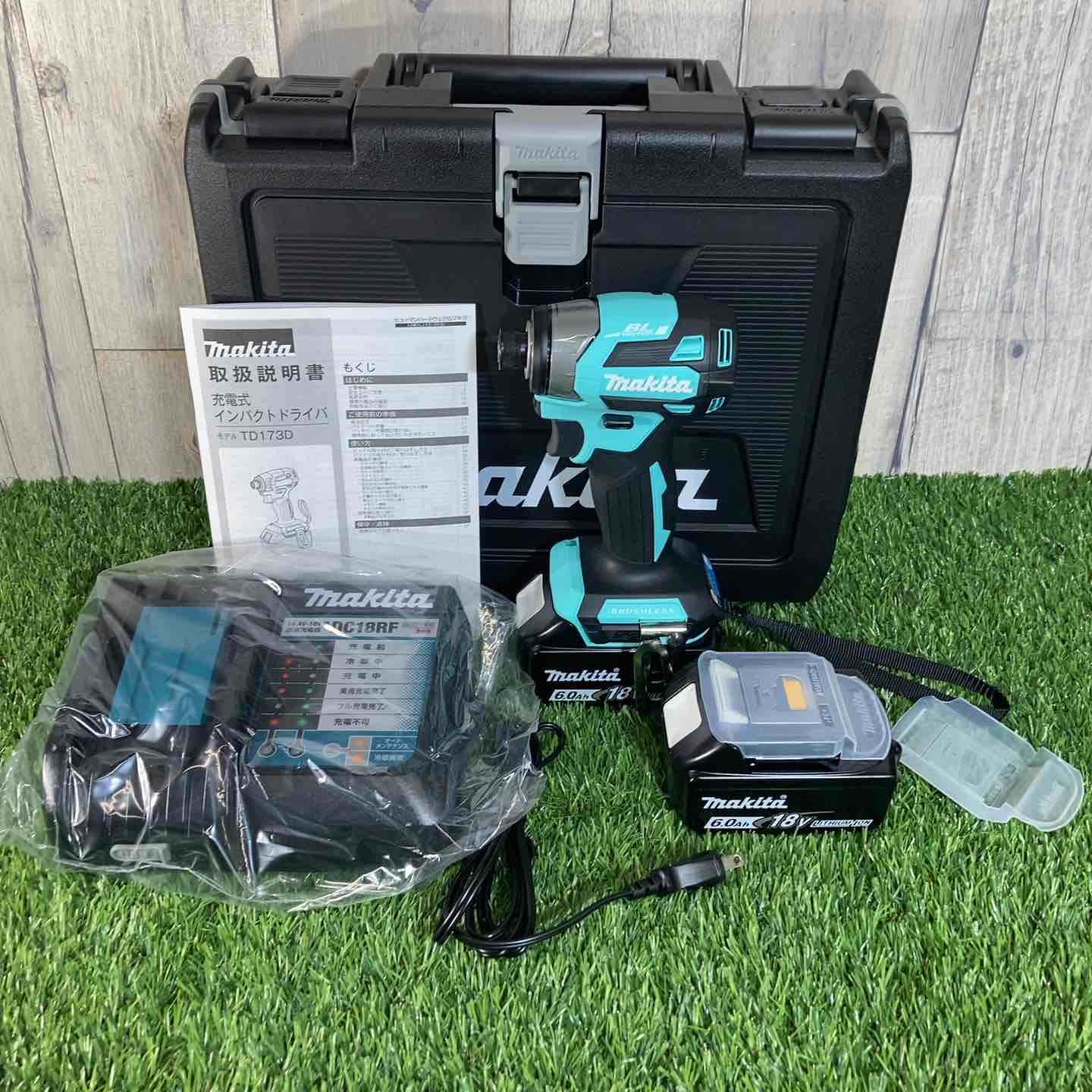 廃盤　ディグリード　2枚セット　送料込み ☆マキタ(makita) 18Vコードレスインパクトドライバ TD173DGXTB
