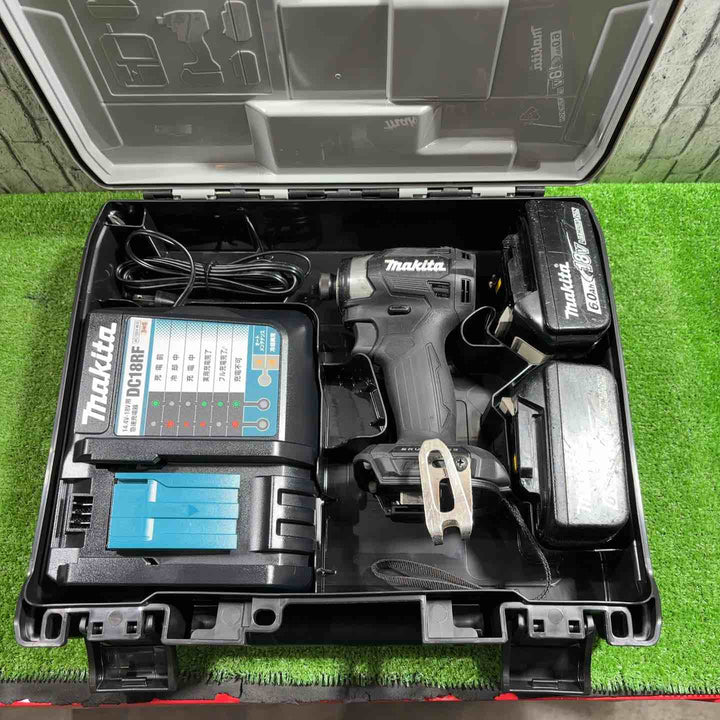★マキタ(makita) 18V コードレスインパクトドライバー TD173DRGXB 動作確認済み【川口店】