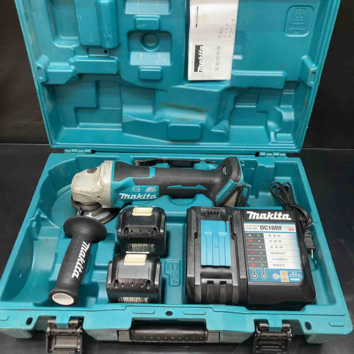 ★マキタ(makita) 100mmコードレスディスクグラインダ GA408DRGX【川越店】