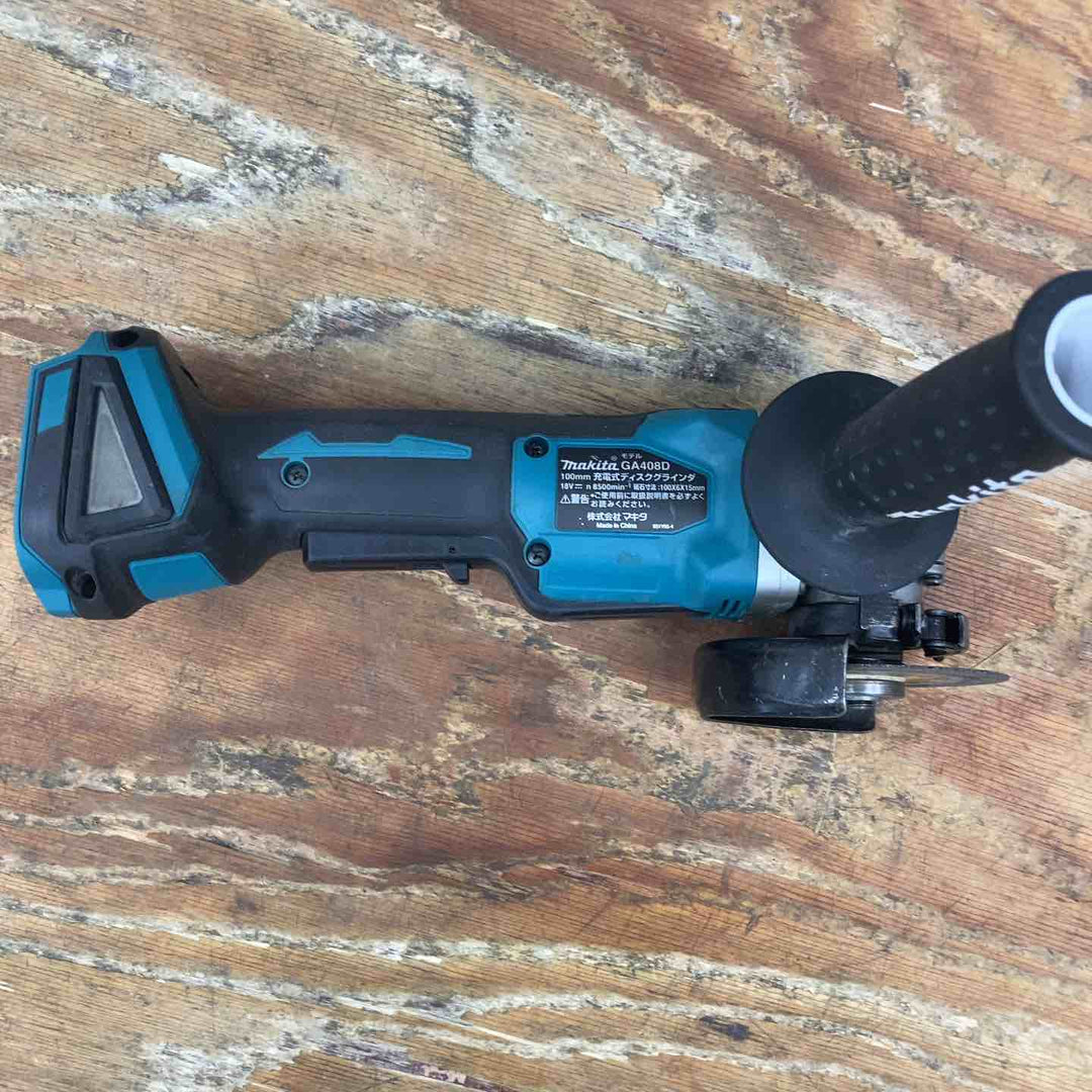 ★マキタ(makita) 100mmコードレスディスクグラインダ GA408DZ【柏店】